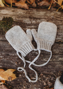  Cashmere & Merino Wool Gloves | Grey Merle